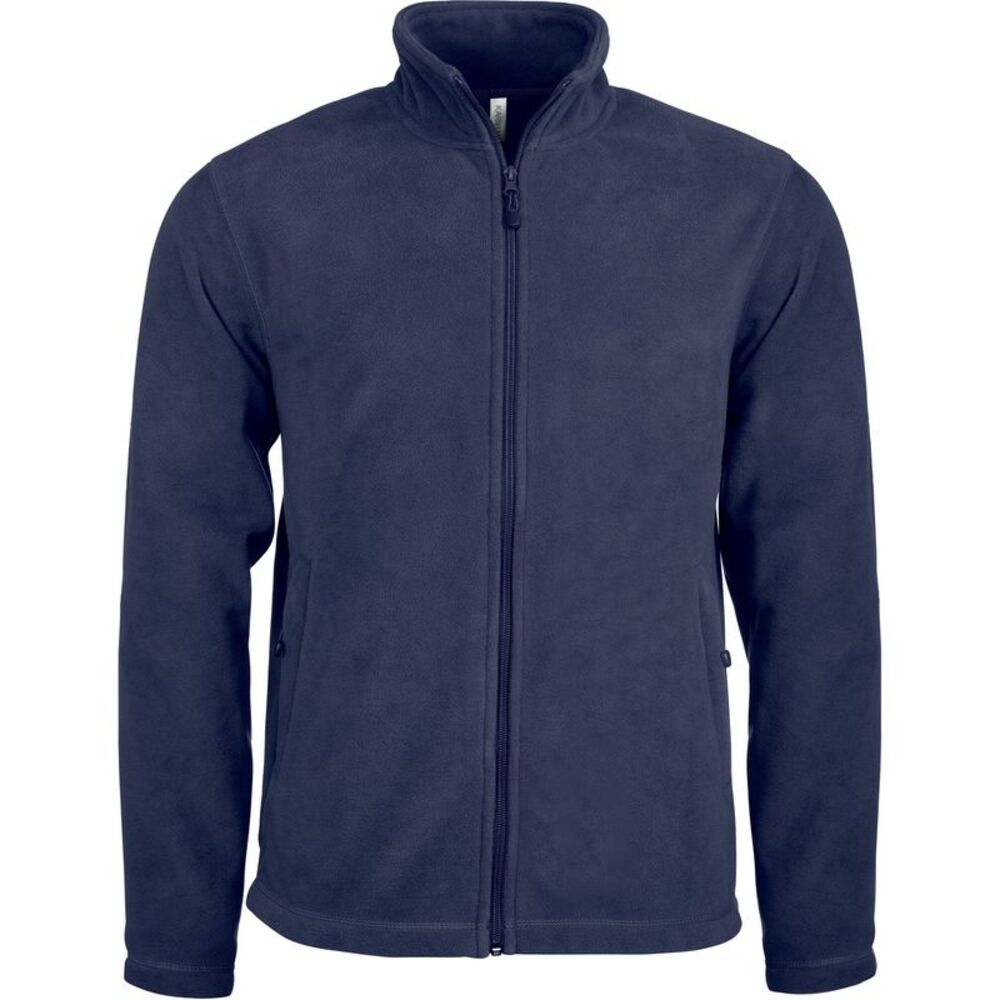 WK. Designed To Work Mens Full Zip Anti Pill Microfleece Jacket / Navy